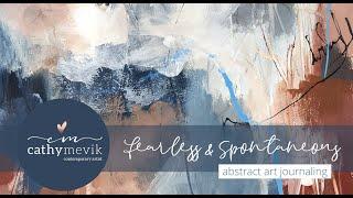 Abstract art tutorial # 13 | Expressive abstract art