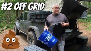 EASY DIY Portable TOILET bucket For Camping Off the Grid!