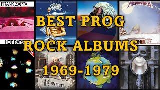 Best Progressive Rock Albums From 1969 - 1979