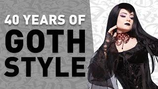 40 Years of Goth Style (in under 4 minutes)