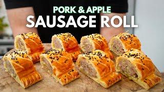 Pork & Apple Sausage Roll Recipe | How To Make Tutorial