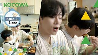 Mukbang!  Lee Junho mata as saudades de tteokbokki [Home Alone Ep 419]