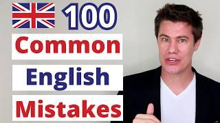 100 Common English Mistakes made by Learners (and How to Correct them) #englishclass