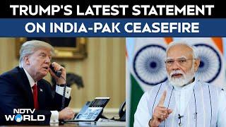 Trump Modi Phone Call | Trump's Latest Statement On India-Pak Ceasefire, Hours After PM Modi's Call