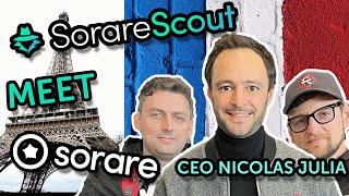 We made Sorare CEO Nicolas Julia his own Sorare NBA card | Did he like it?