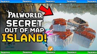 Secret Out Of Map ISLAND / Insane Base Spot Location - Palworld Feybreak Best Base Build Spot Guide