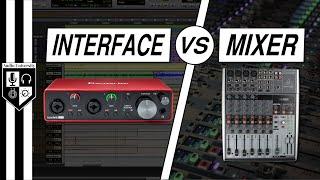 Audio Interface vs Mixer vs USB Mixer: Which One Do You Need?