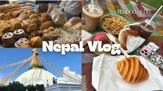 Nepal vlog 3 | Lè Sherpa’s market | cafe in Boudha