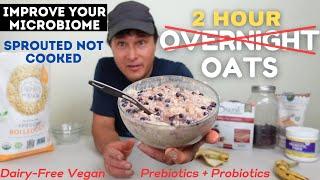 #1 Overnight Oats Recipe to Boost Gut Health | Ready in 2 Hours