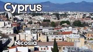 Nicosia, Cyprus - divided city - south Nicosia - walking tour | 4K | part 1