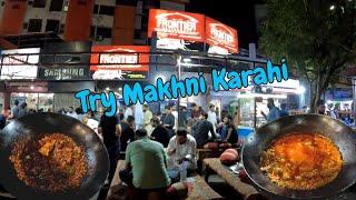 Try Mutton Karahi at Frontier Restaurant Boat Basin Food Street | Pakistan Street Food 2024