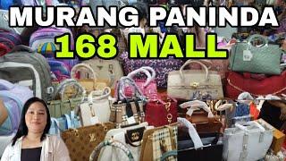 MGA MURANG BILIHIN SA 168 SHOPPING CENTER BAGS, SHOES, DINNERWARES AT IBA PA