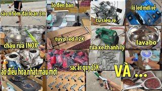 LAVABO INOX - ĐÈN BÀN ĐÀI LOAN - SÀO NHÔM 3M -ÁO Điều Hòa nhật-TUÝP LED - RỬA XE VÀ ...0906.399.207