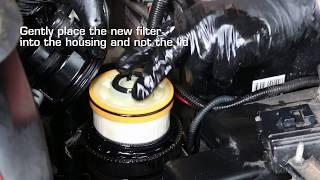 How to fit a RYCO R2619P  Fuel Filter in a Toyota Hilux