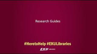 Research Guides