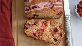 Glazed Cranberry Bread Recipe