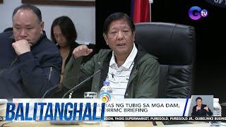 NDRRMC briefing kaugnay sa Bagyong Kristine, pinangunahan ni PBBM | Balitanghali