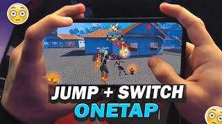 New Jump + Switch OneTap Headshot Trick "Make You Master Of Movement Speed"️ || Free Fire Max