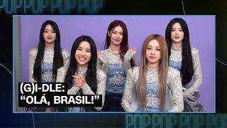 (G)I-DLE diz "Olá" para os fãs brasileros | K-Tudo CNN