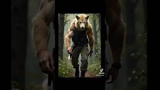 #ias #ai #aicreator #iaarte #artificialintelligence #wolf #fyp #hybrid #military