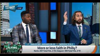 FIRST THINGS FIRST | Nick Wright SHOCKED, "Philadelphia Eagles Are BETTER Than I Realized" | NFL