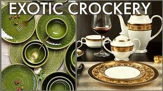 Exotic, Luxury, Imported Crockery  Cutlery | How Chose Theme  Dining Table Set Up | Lords Creation