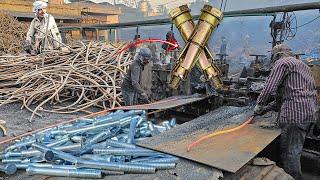 How Reinforcing Bar Becomes Millions of Anchor Bolts – Complete Manufacturing Process