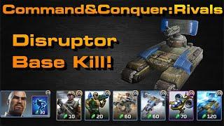 C&C Rivals: Disruptor Base Kills!