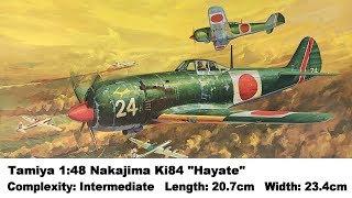 Tamiya 1:48 Nakajima Ki84 "Hayate" Kit Review