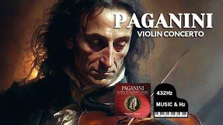 PAGANINI, Violin Concerto No.1 & No.2 - 432Hz HQ Music