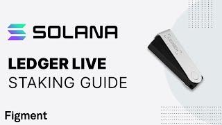 How to Stake Solana in Ledger Live