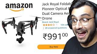 I BOUGHT THE CHEAPEST DRONE FROM AMAZON