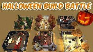 100K HALLOWEEN THEME BUILD BATTLE in BLOXBURG