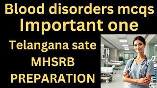 telangana state MHSRB important mcqs preparation for nursing officers