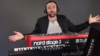 Controlling the Nord Stage 3 via MIDI with the M-Audio Hammer 88 Pro - Velocity Curve Issue?!