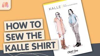 How to Sew a Staple Shirt Pattern | Closet Core Kalle Shirt | Sewalong