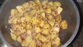 Zeera Alu spicy recipe by cooking with seema