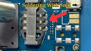 Sim Connector Replace / Soldering Tips And Tricks / Mobile Repairing