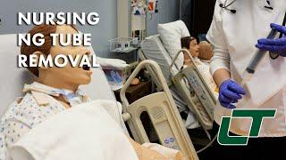 Nursing: NG Tube Removal