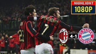 AC MIlan v Bayern Munchen 4-1: #UCL 2005-06 1/8 final - Spanish Commentary - HD