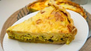 كيش/تارت مالحة بالكروفات ️quiche /tarte salée aux crevettes