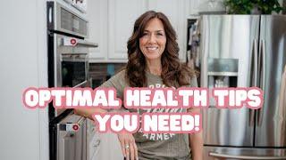 Simple Steps for Optimal Health & Staying at Your Ideal Weight