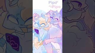 Pipo Pipo with my main cast #animationmeme #flinnora #ytshorts #shorts