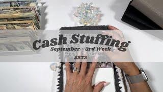 CASH STUFFING | IT'S MY BIRTHDAY! | $873 | SEPTEMBER | WEEK 3 | THE BUDGET MOM INSPIRED