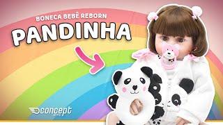 Saiba mais sobre a bebê REBORN pandinha