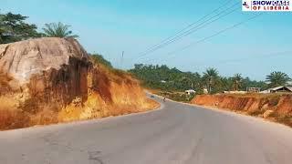 Ride with me to this town in nimba county where most diaspora Liberians come from (kahnple )