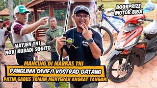 GA NYANGKA DI MARKAS TNI ADA PEMANCINGAN! FULL FASILITAS MANCINGPUN NYAMAN! HUT DIVIF 1 KOSTRAD KE59