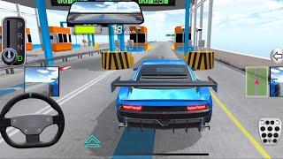 New Brand Blue Color Car Is Ready For Parking - 3d Driving Class ( ios, android ) #gameplay #Cargame