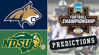 PREVIEW: Montana State vs North Dakota State: FCS Championship Game! #BigSkyFB #collegefootball