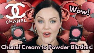 New Chanel Joues Contraste Intense Cream to Powder Blushes!